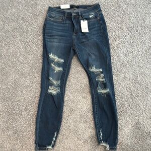 Women's Distressed Judy Blue Jeans